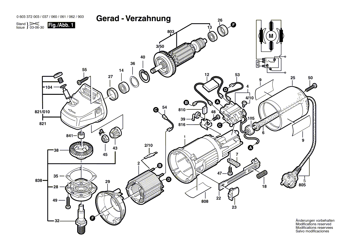 Nouveau véritable bosch 1604477011 Terminal de la lame