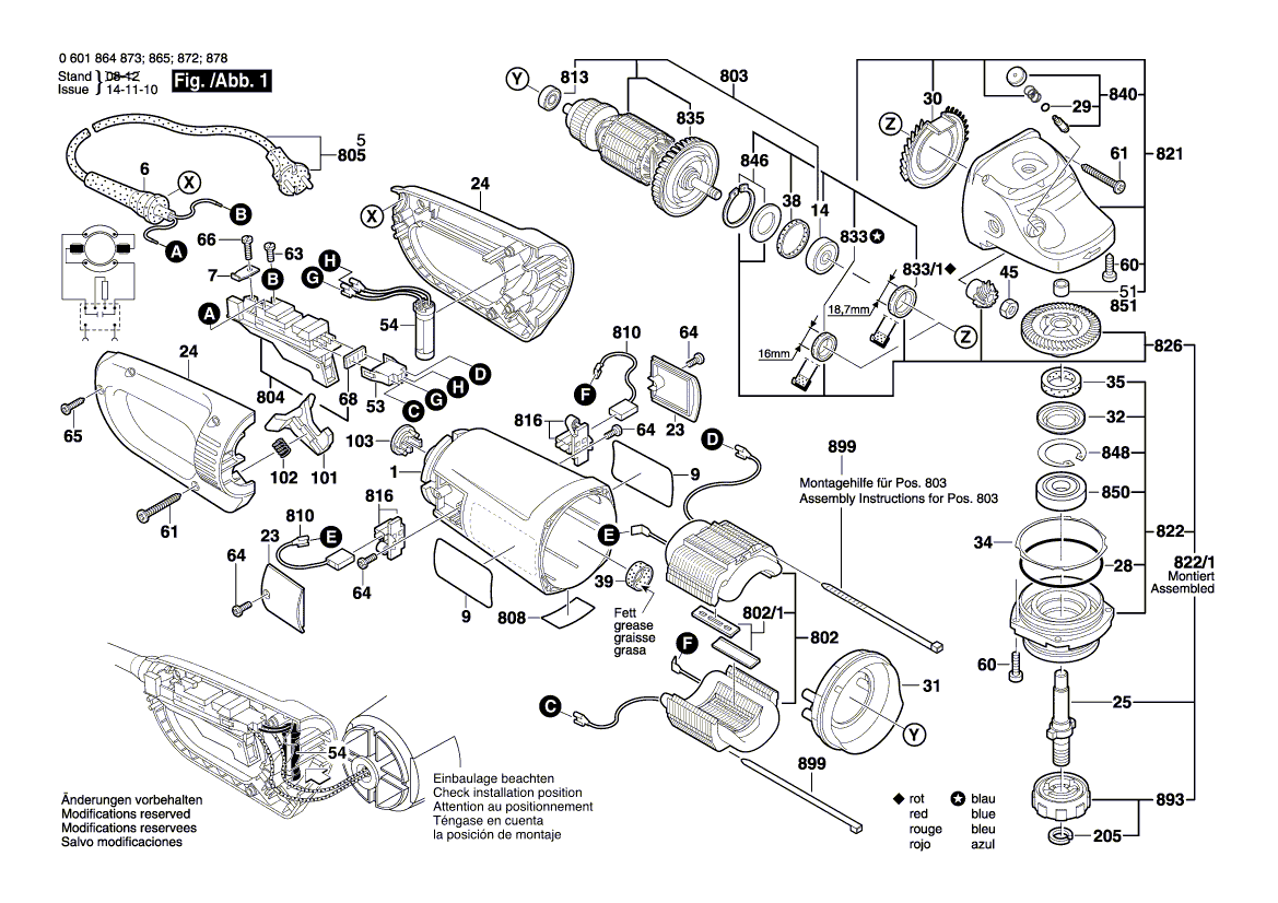 Nieuwe echte Bosch 1605510217 Beschermende dekking