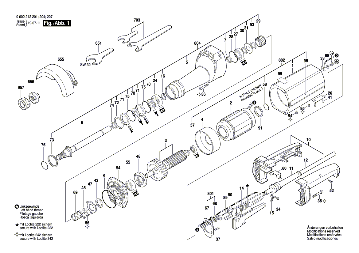 Nieuwe echte Bosch 1604229098 stator