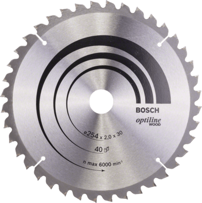 New Genuine Bosch 2608640435 Optiline Wood Circular Saw Blade