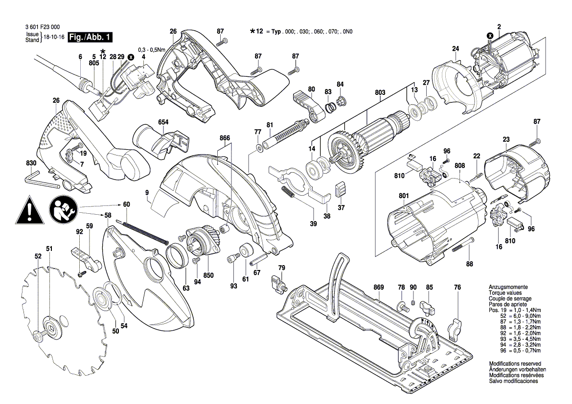 Neue Original Bosch 1619P06391 Grundplatte 