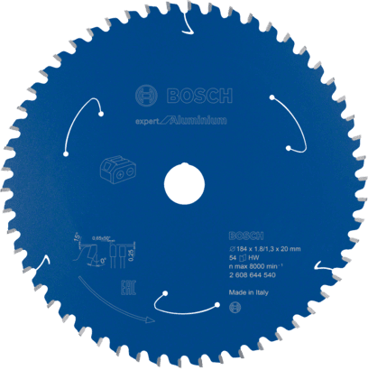 Nieuwe echte Bosch 2608644540 Expert voor aluminium circulaire zaagmes voor