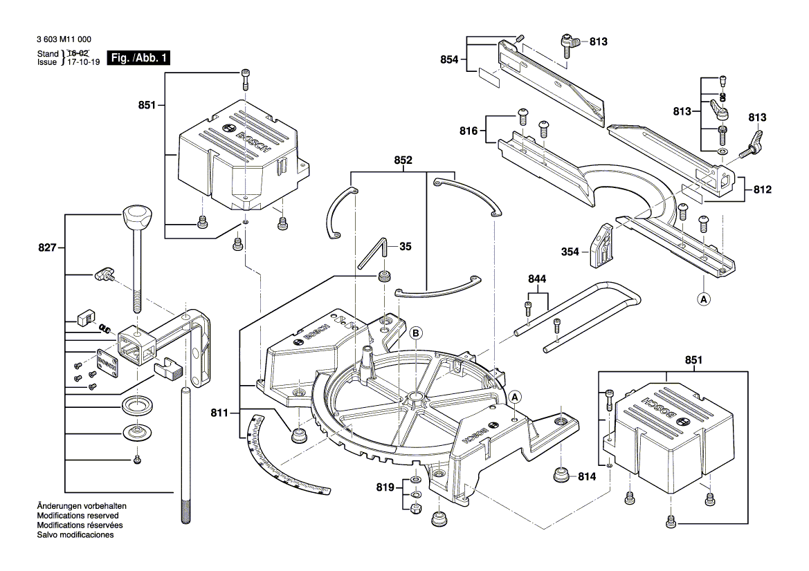 New Genuine Bosch 1609B01798 Spring Clip