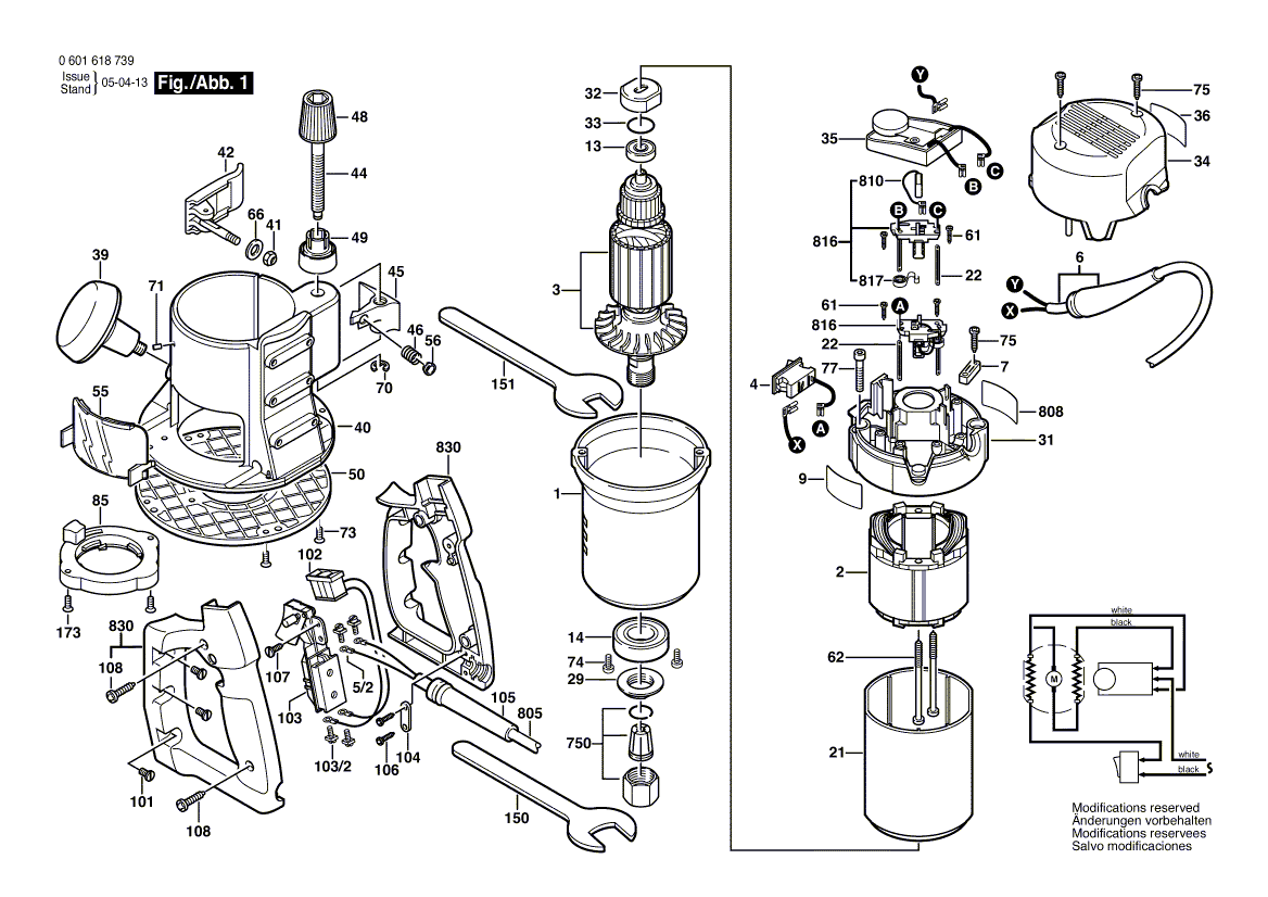 Neue echte Bosch 2610941007 Heckgehäuse Abschnitt