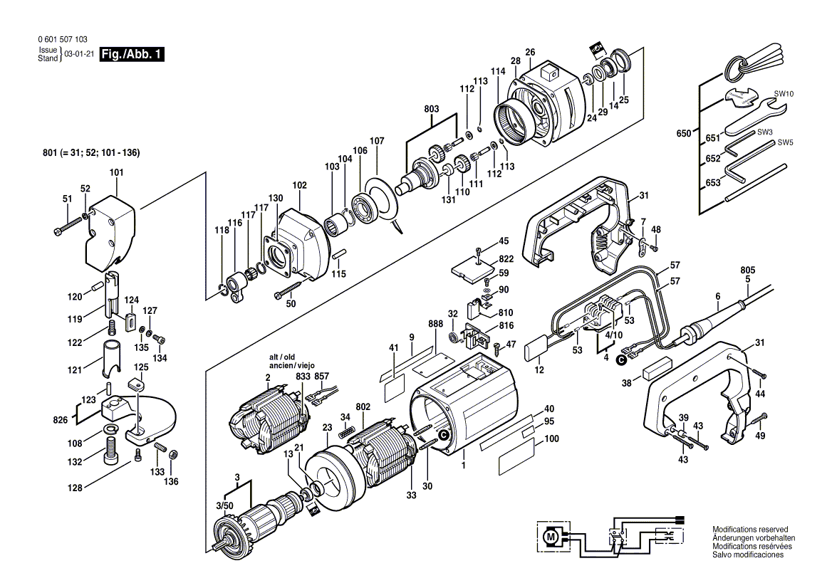 Neues echtes Bosch 3604438021 Anschlusskabel