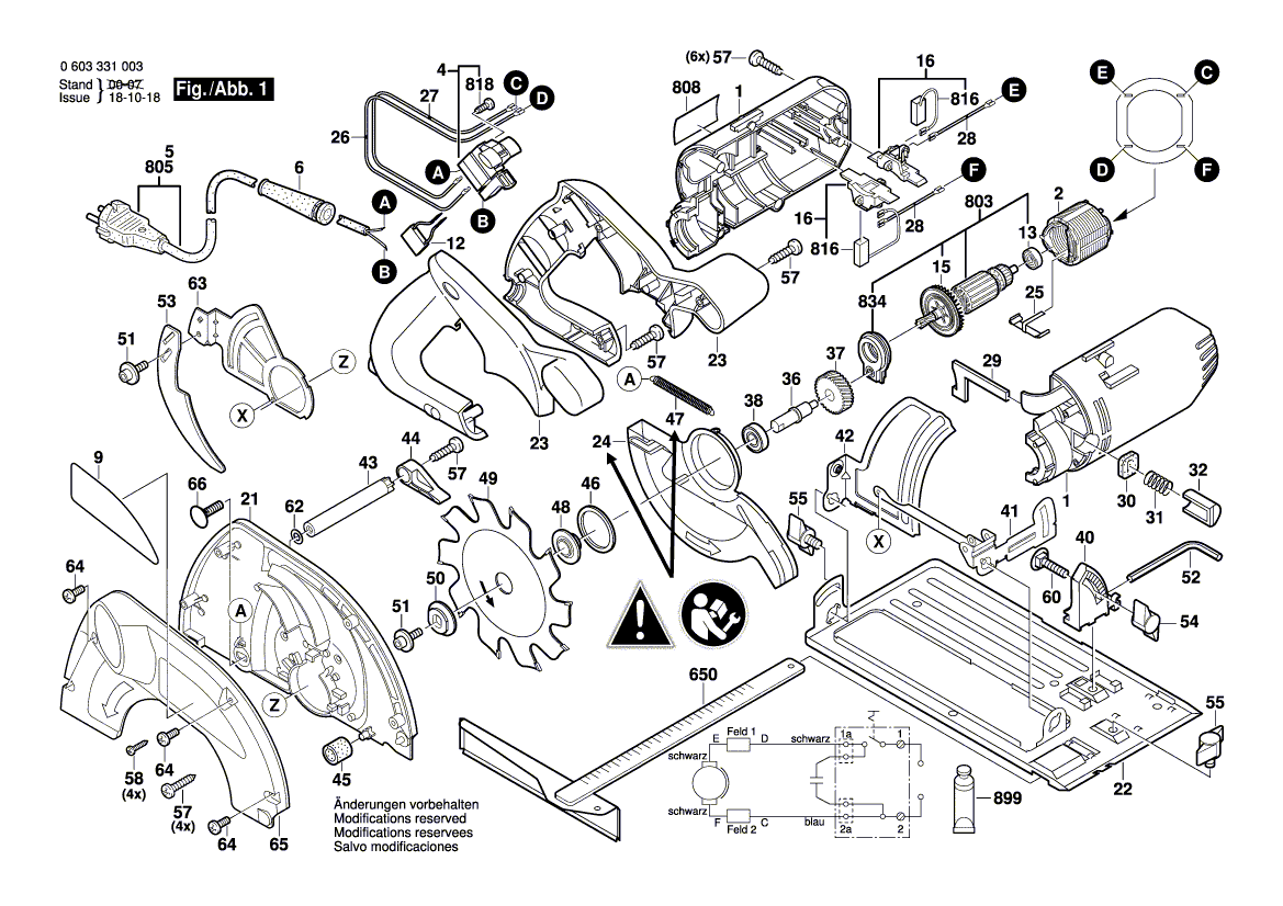 Ny ekte Bosch 1600102025 Klem ring