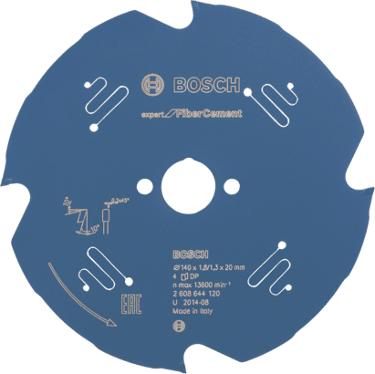 Новая подлинная Bosch 26086444120 Эксперт по клетчатке из волоконной цементной пилы для