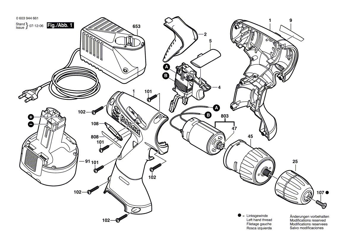 Neuer echter Bosch 2607202146 Ein-Aus-Schalter