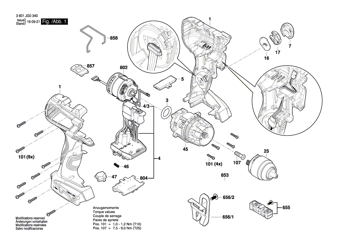 Новый подлинный Bosch 2609110834