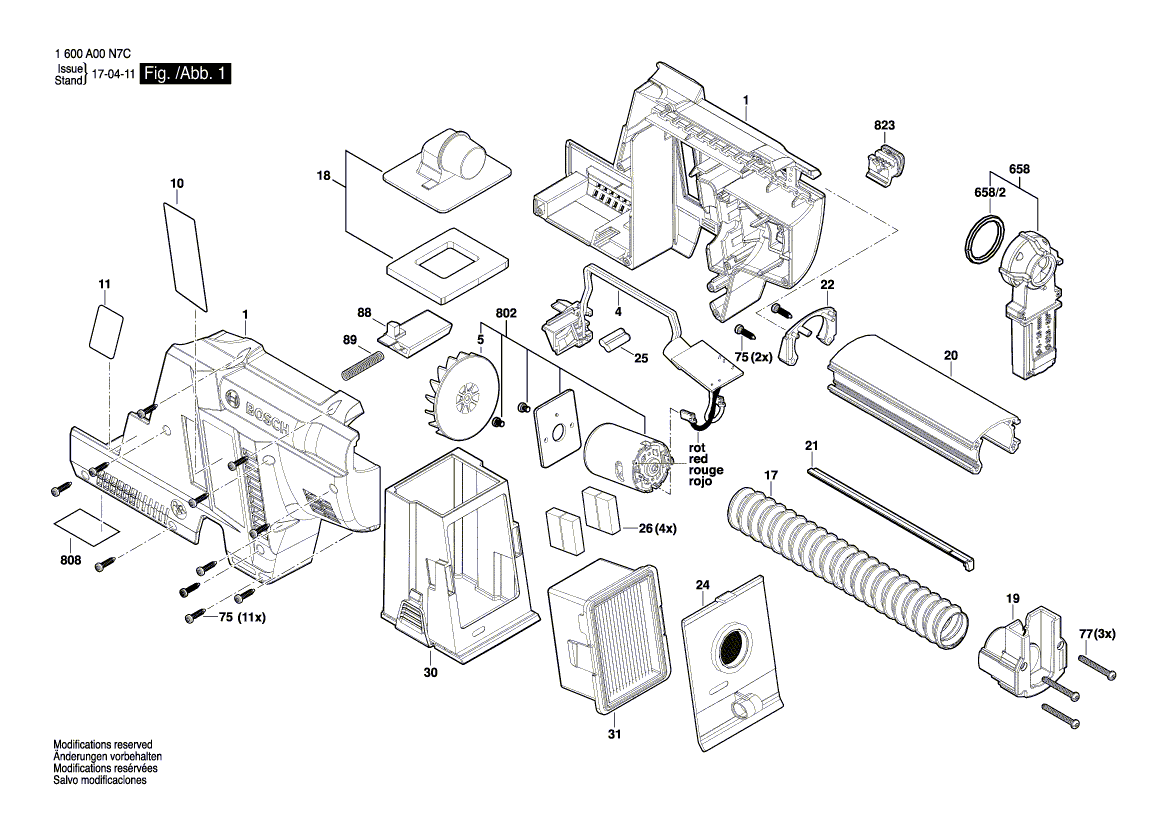 Новая подлинная Bosch 160111A57W Nameptate