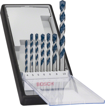 Nouveau véritable bosch 2608588167 Ensemble de bits de forage CYL-5, ligne robuste, 5 pièces pour