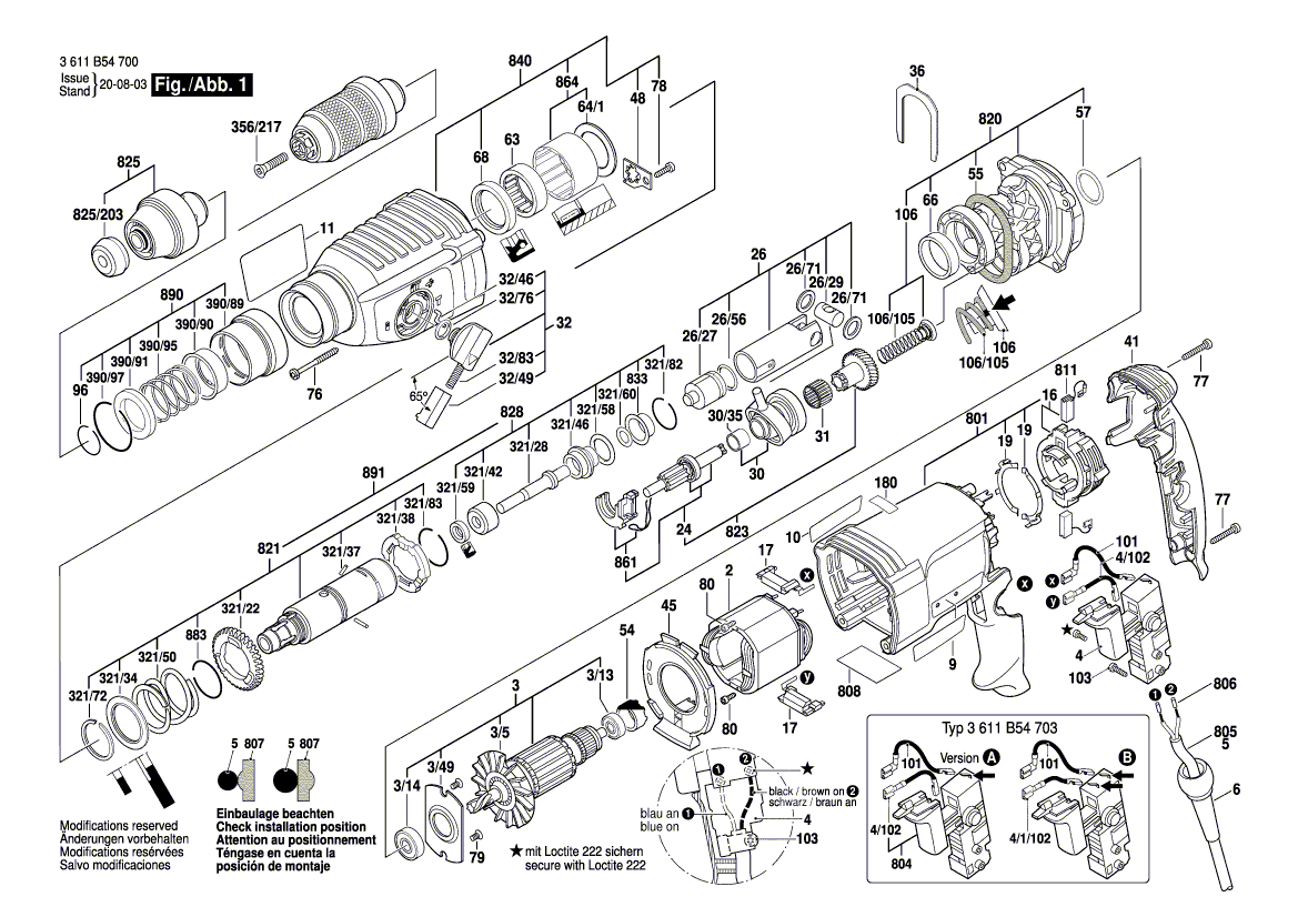 Neue originale Bosch 1611098008 Unterlegscheibe 