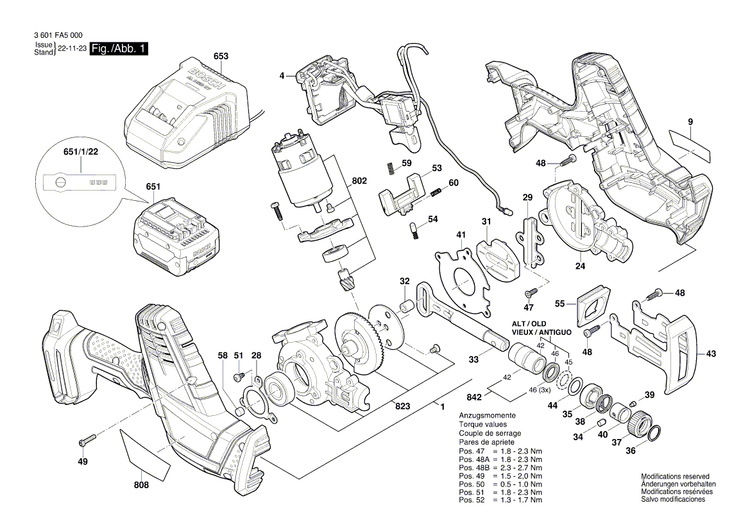 New Genuine Bosch 1619P13420 Compression Spring