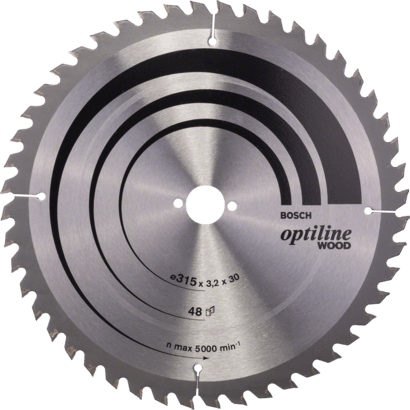 New Genuine Bosch 2608640673 Optiline Wood Circular Saw Blade