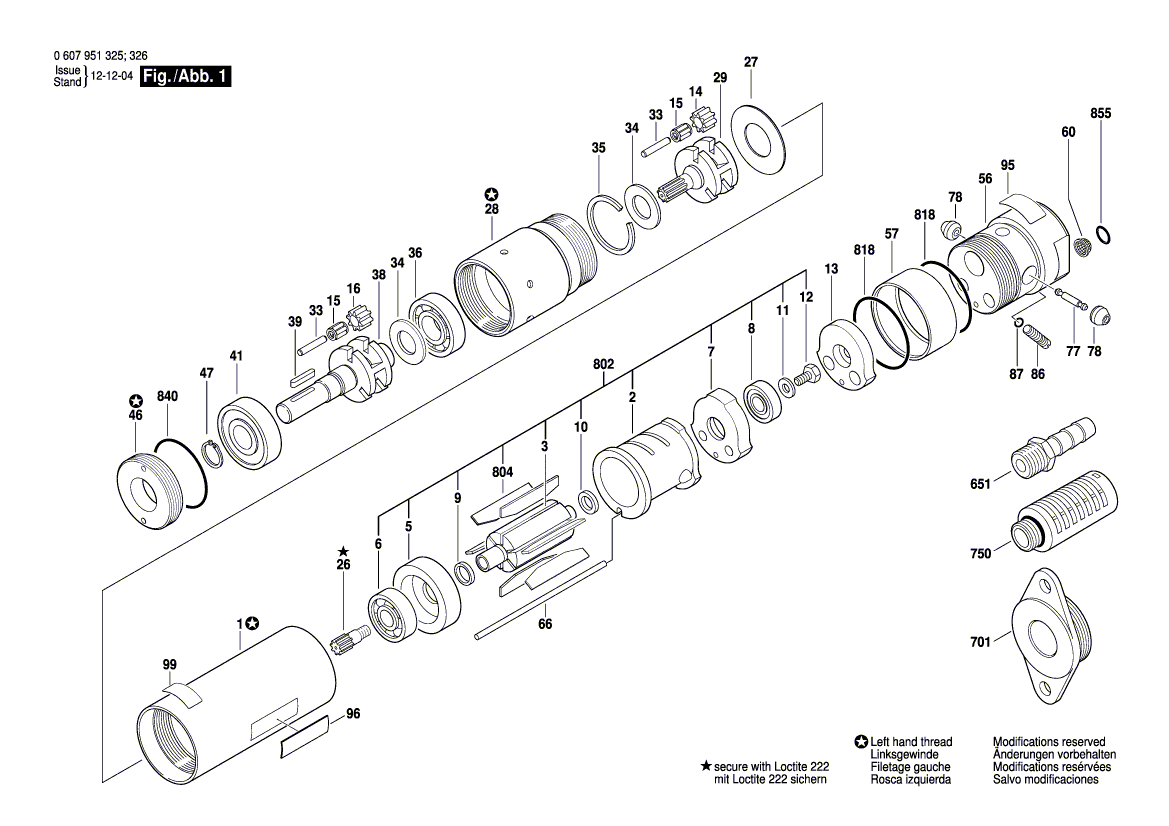 Neue echte Bosch 1902300048 Paralleler Schlüssel