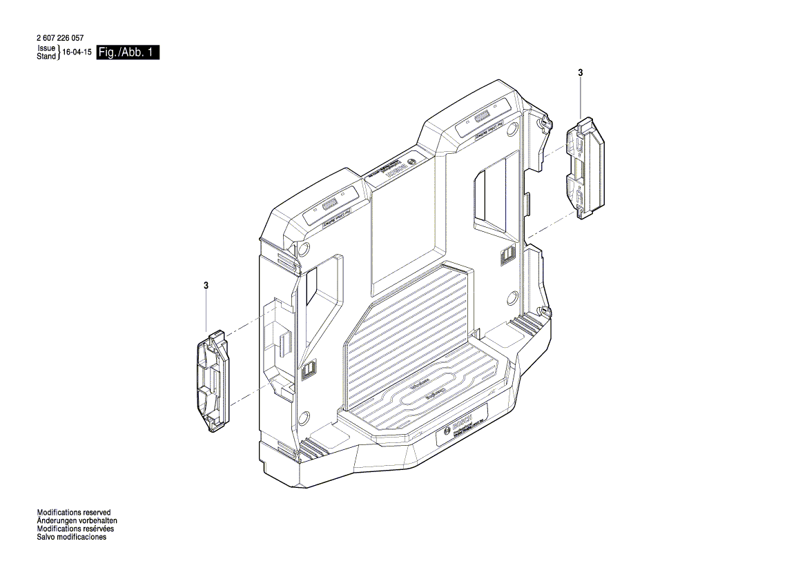 Новое подлинное блокирующее устройство Bosch 1600A0076C