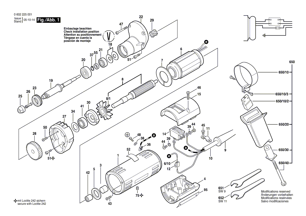 Nouveau véritable bosch 1604229183 stator