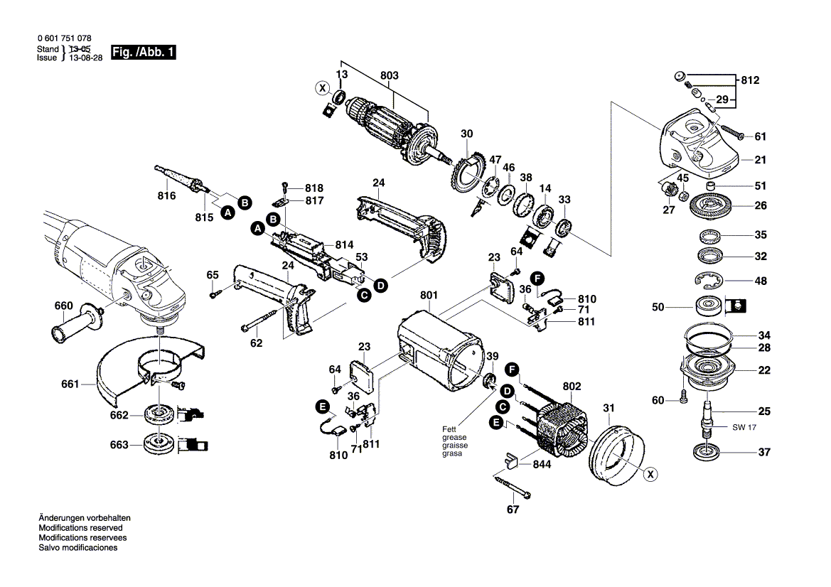 Neuer echter Bosch F000604003 Luftdeflexring