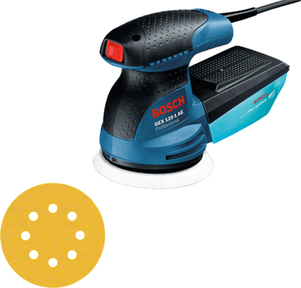 Новый подлинный Bosch 0601387500 GEX 125-1 AE Professional Random Orbit Sander