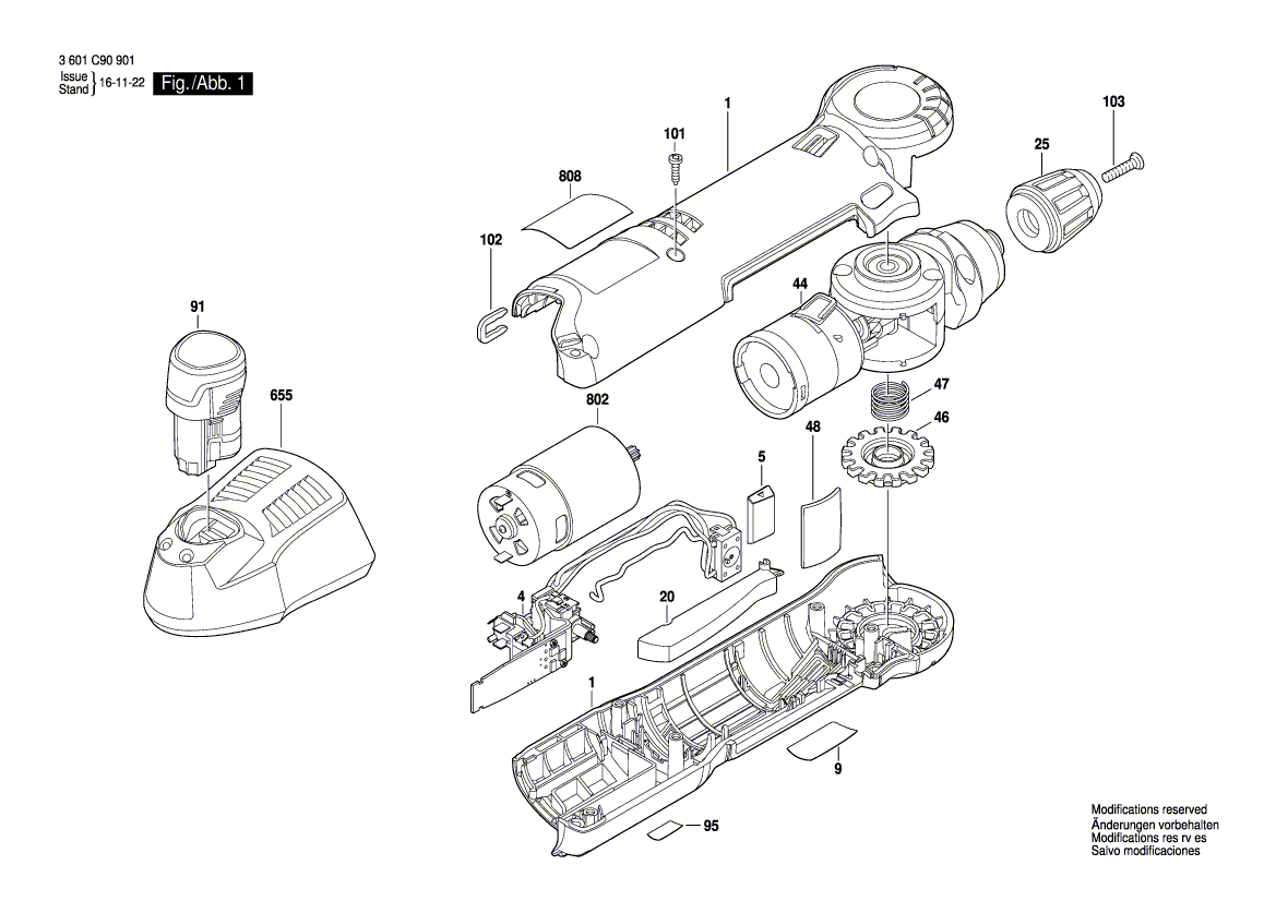 Nieuwe echte Bosch 160111A51D -naamplaatje