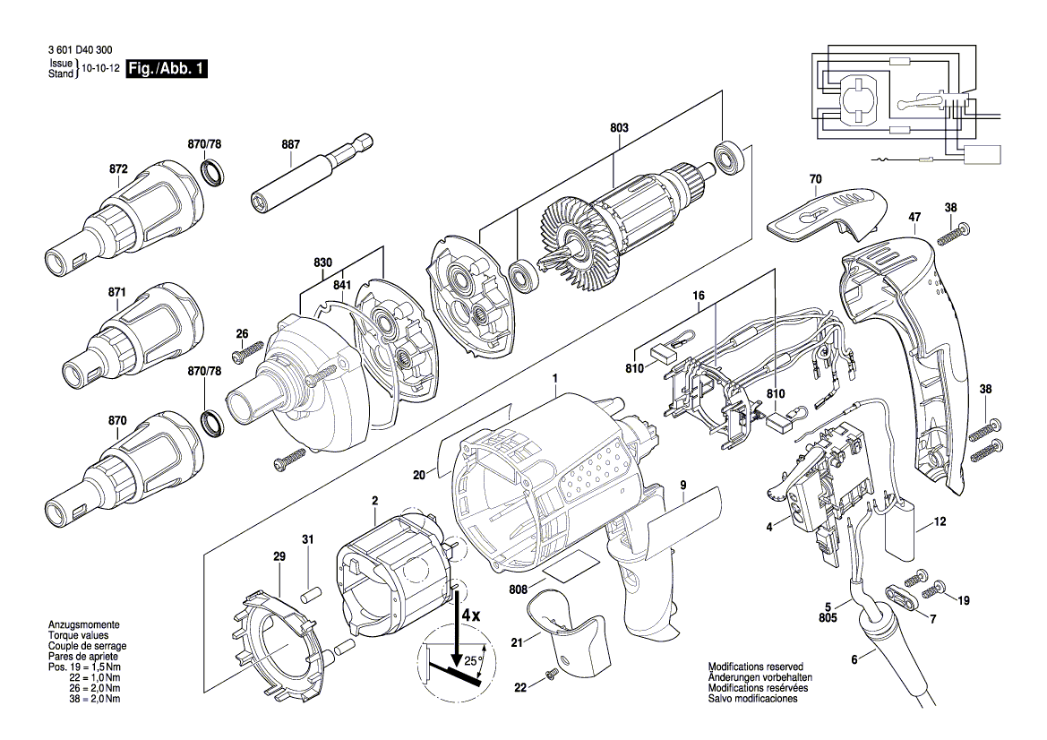 Nieuwe echte Bosch 2602025167 Diepte-gauge