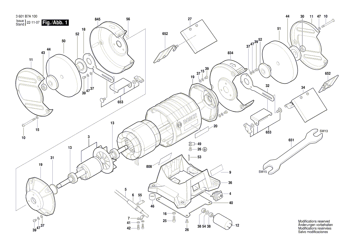 Nieuwe echte Bosch 1619pa2158 klemflens