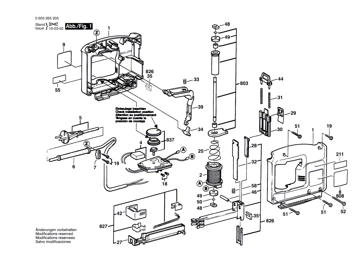 Nouveau véritable bosch 2604240001 Armature du solénoïde