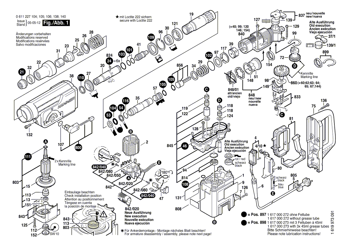 New Genuine Bosch 1611015036 Sealing Frame