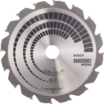 New Genuine Bosch 2608640635 Construct Wood Circular Saw Blade