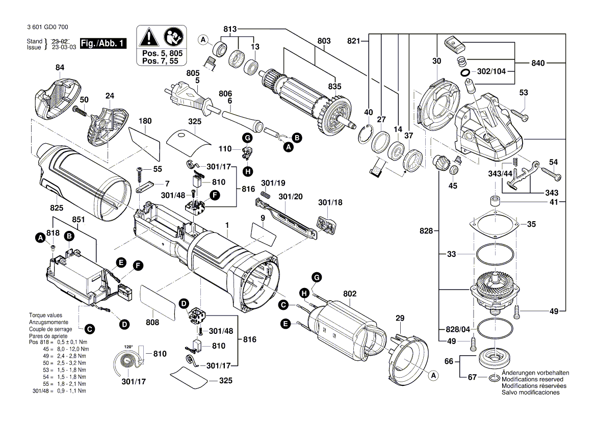 Neuer originaler Bosch 1600A01P8K Einstellschieber 