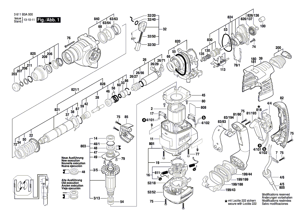 Neue Original Bosch 1610590020 Haltejacke 