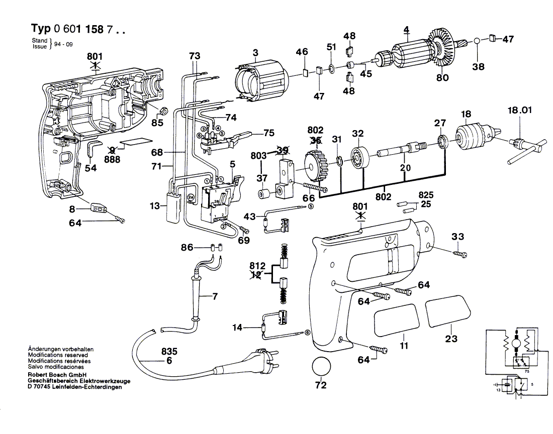 Nouveau véritable filtre de suppression Bosch 2607329096