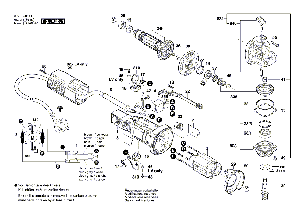 Neue echte Bosch 1619p14564 Hersteller -Typenschild