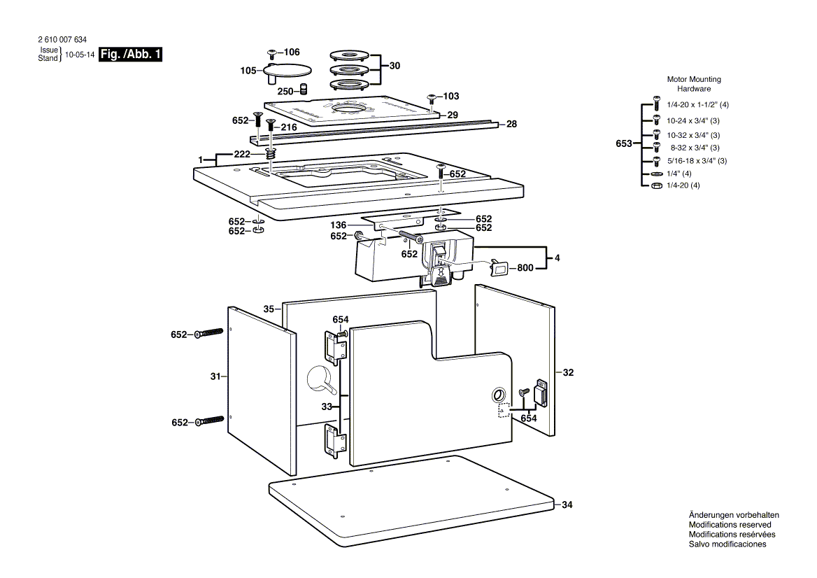 Neue echte Bosch 2610927718 Rundkopfschraube