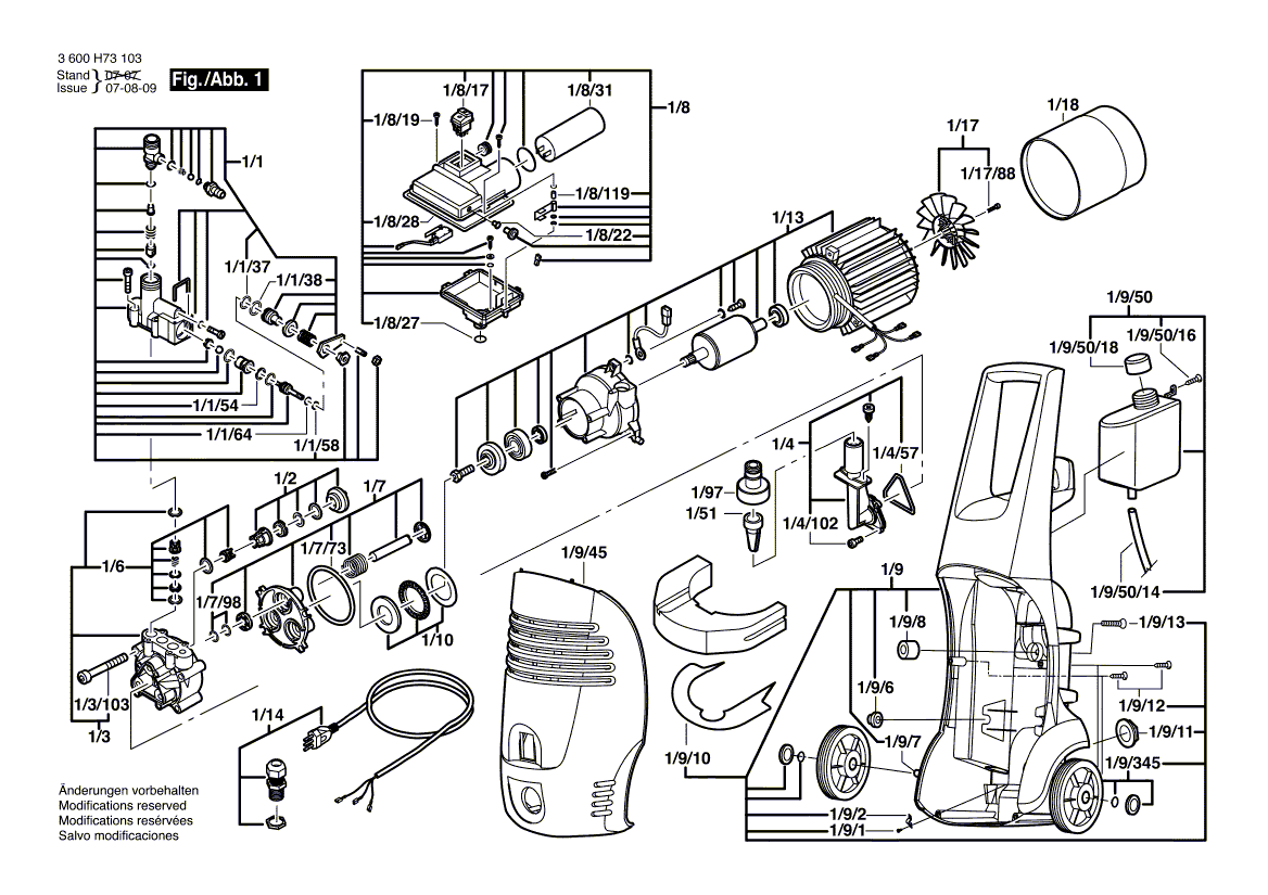 Ny ekte Bosch F016F03055 håndtak