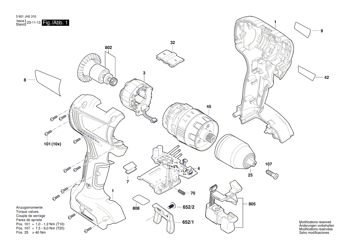 Neue Original Bosch 16058065S4 Gehäuse 