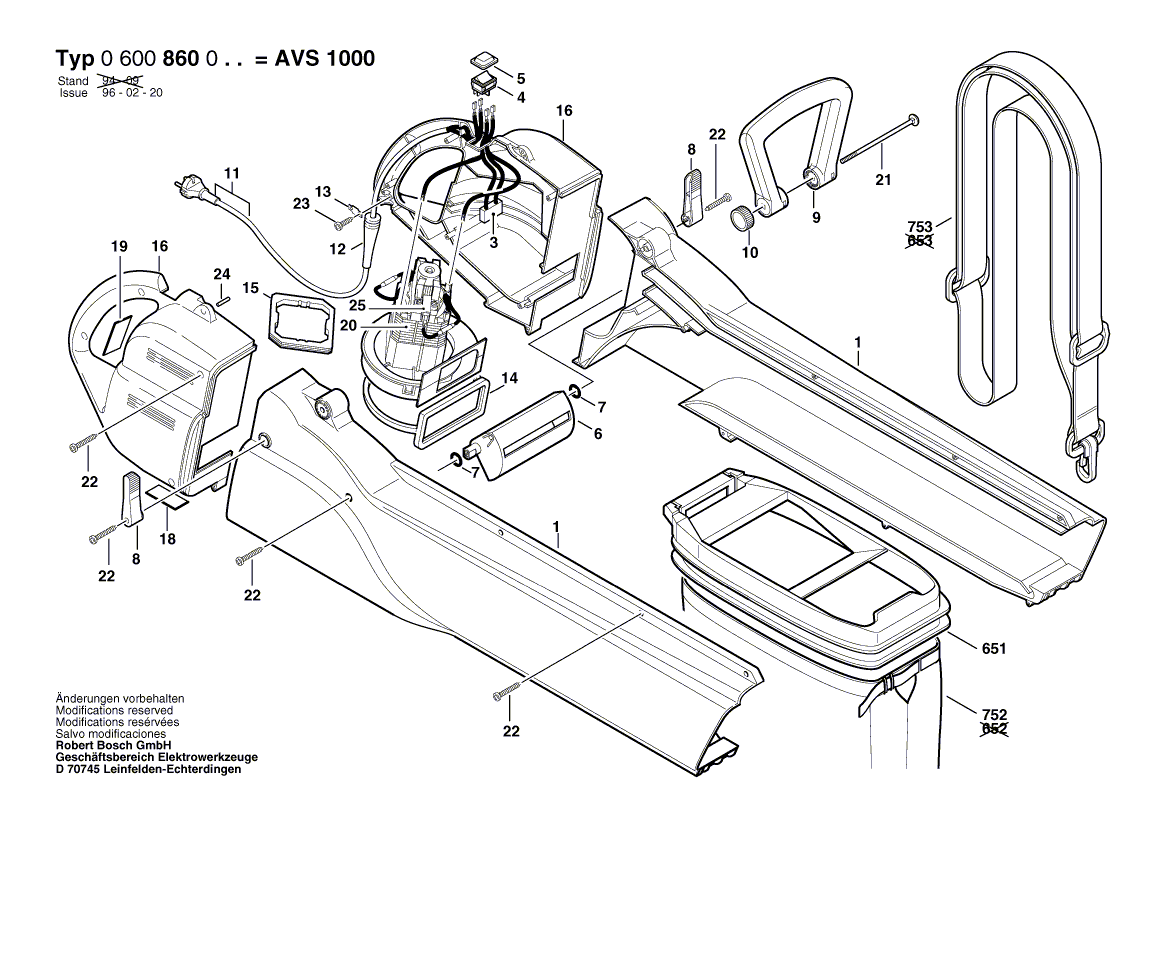 Neuer echter Bosch 1609203375 Motor