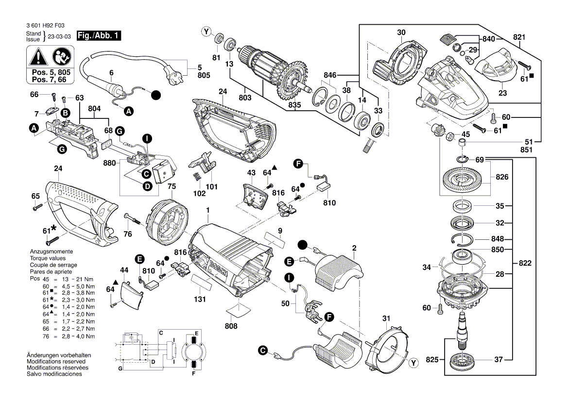 Nieuwe echte Bosch 1604010BL7 ARMATURE