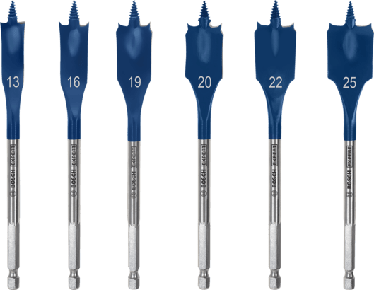 Nieuwe echte Bosch 2608900333 Expert Self Cut Speed ​​Spade Bit Sets voor Rotary