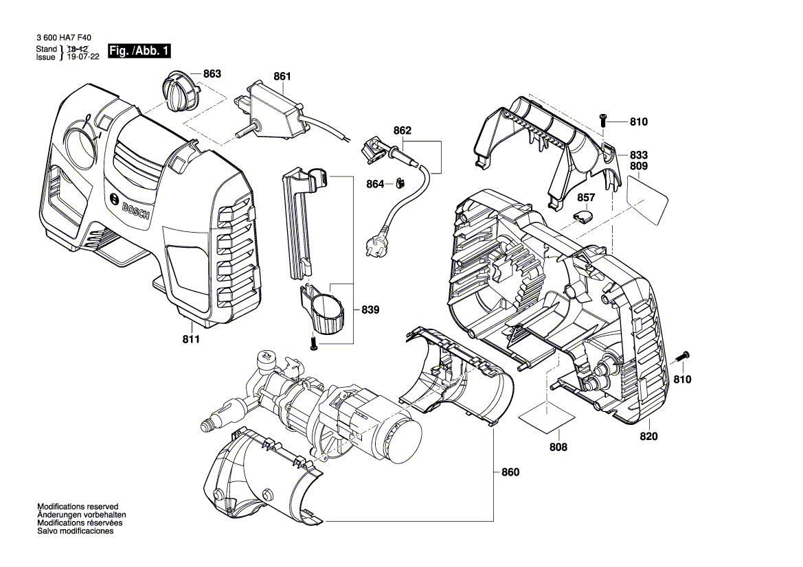 Новая подлинная коробка передач Bosch F016F04802