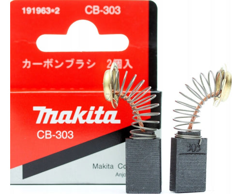 Neue echte Makita 191963-2 Kohlenstoffbürsten CB-303 für 5703 9403 9404 9903