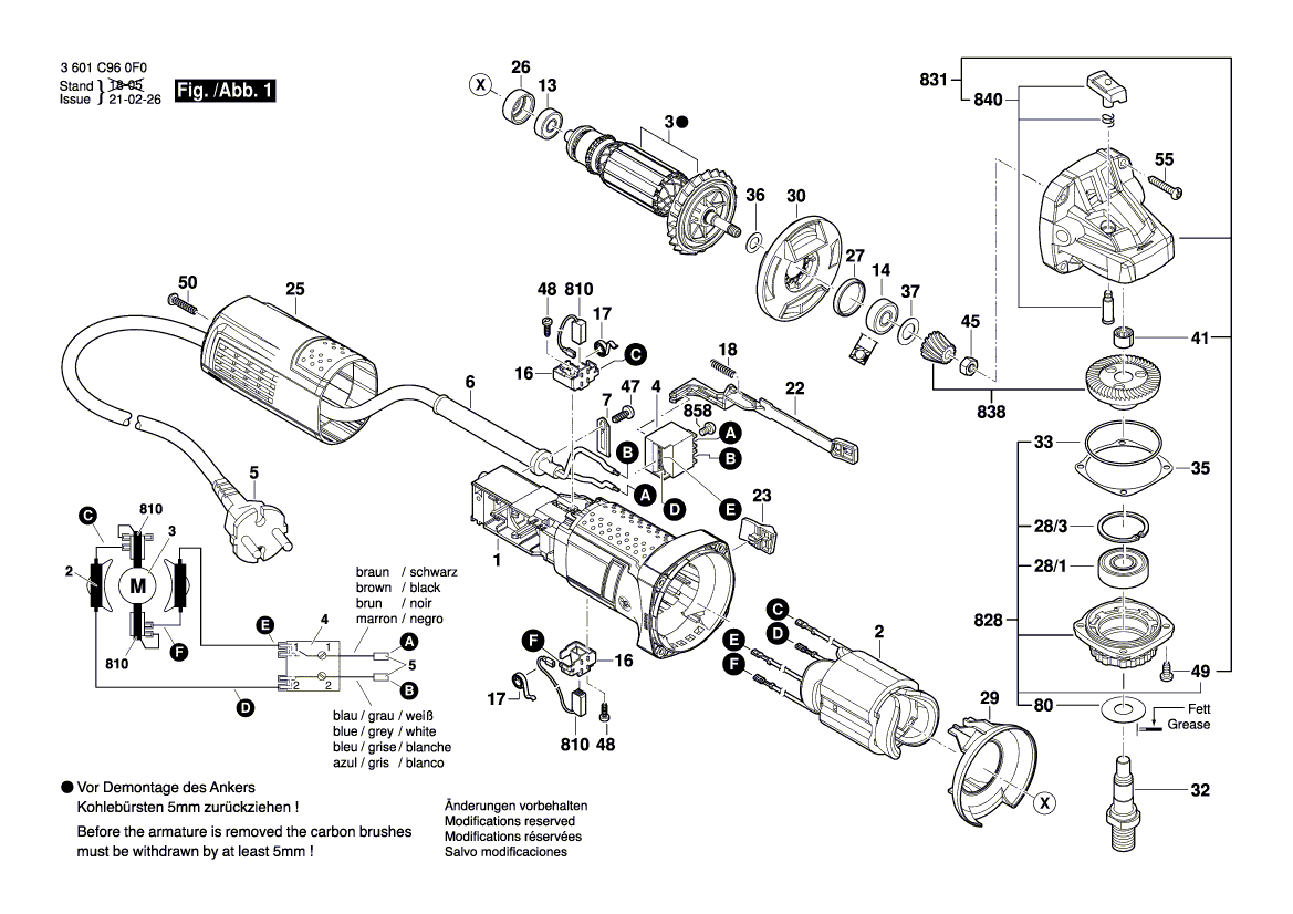 NOUVEAU véritable ensemble Bosch 1619p16293 Ensemble de vitesses