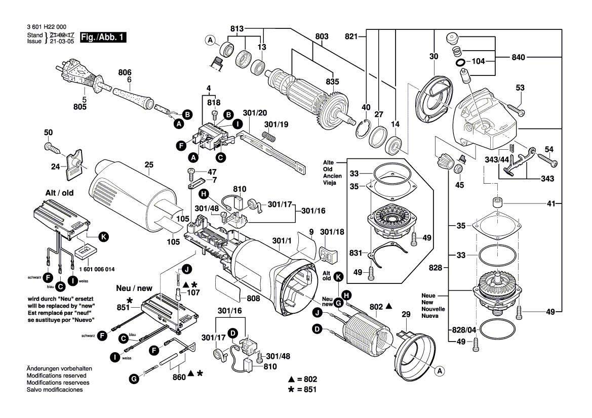 Новый подлинный Bosch 1607000395