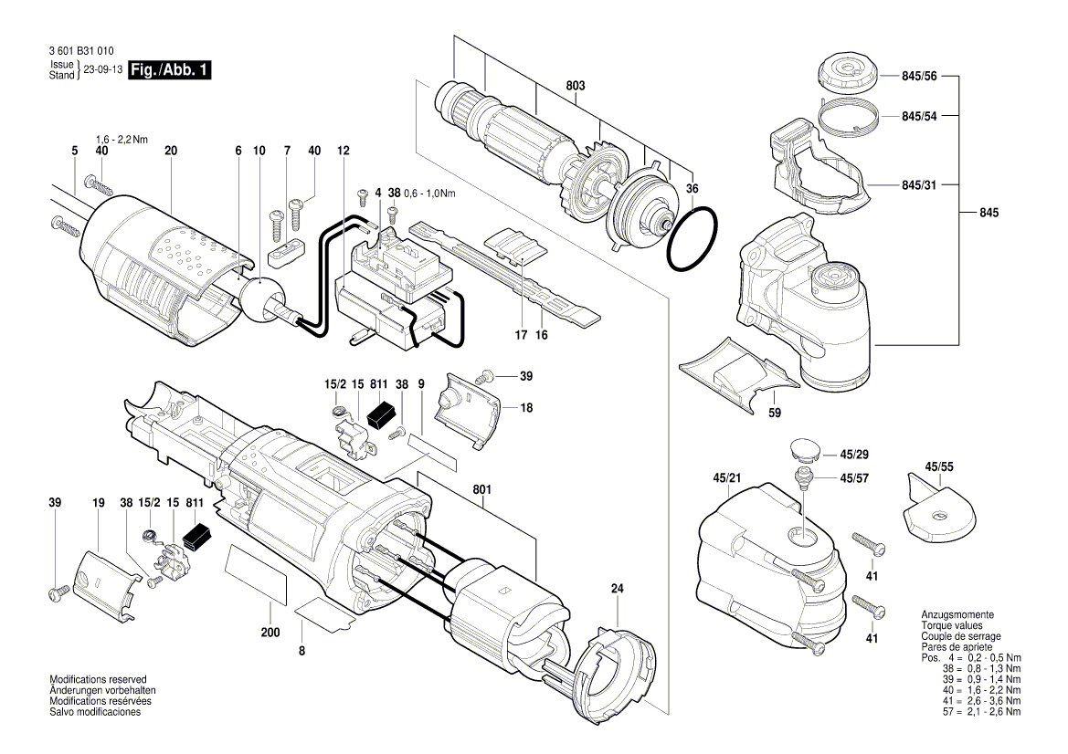 Neue echte Bosch 1600A004KU -Beleuchtungsausrüstung