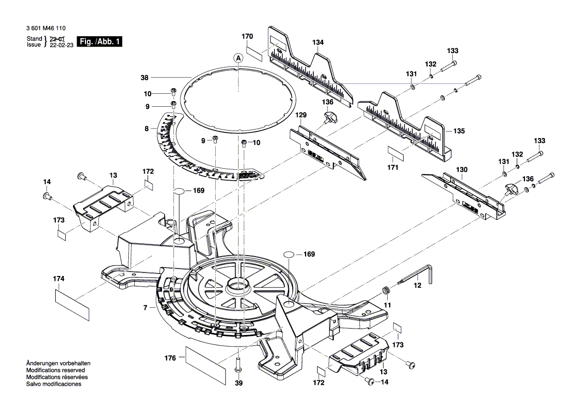 Nouveau véritable câble de ruban Bosch 160440001y