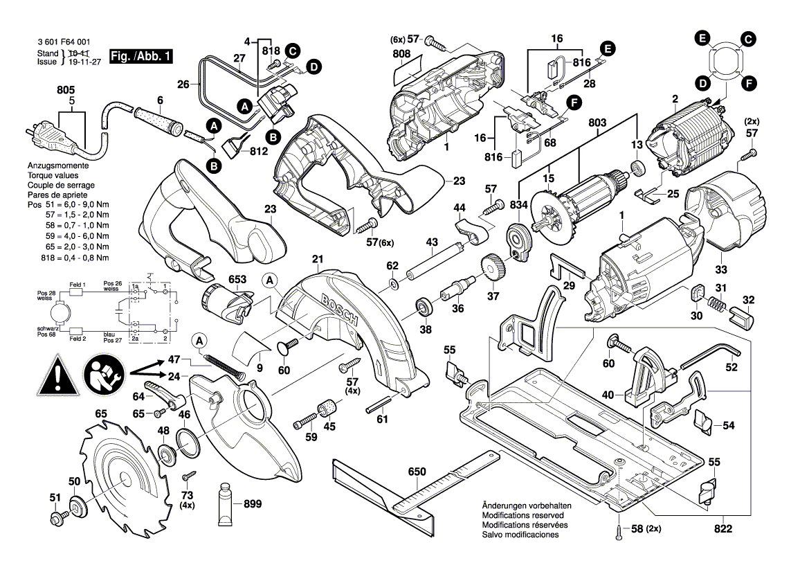 Neue echte Bosch 1600360004 Abstandsröhre