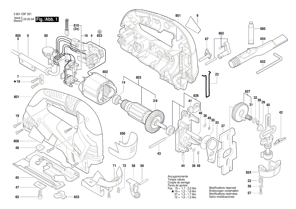 Neue echte Bosch 1619p07166 Abdeckung der Motorhaube