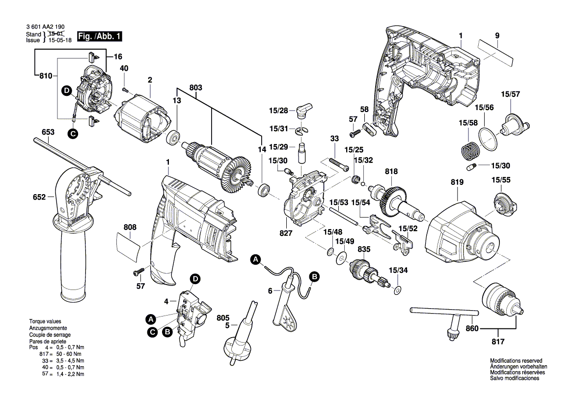 Новая подлинная Bosch 160111A78R Nameplate