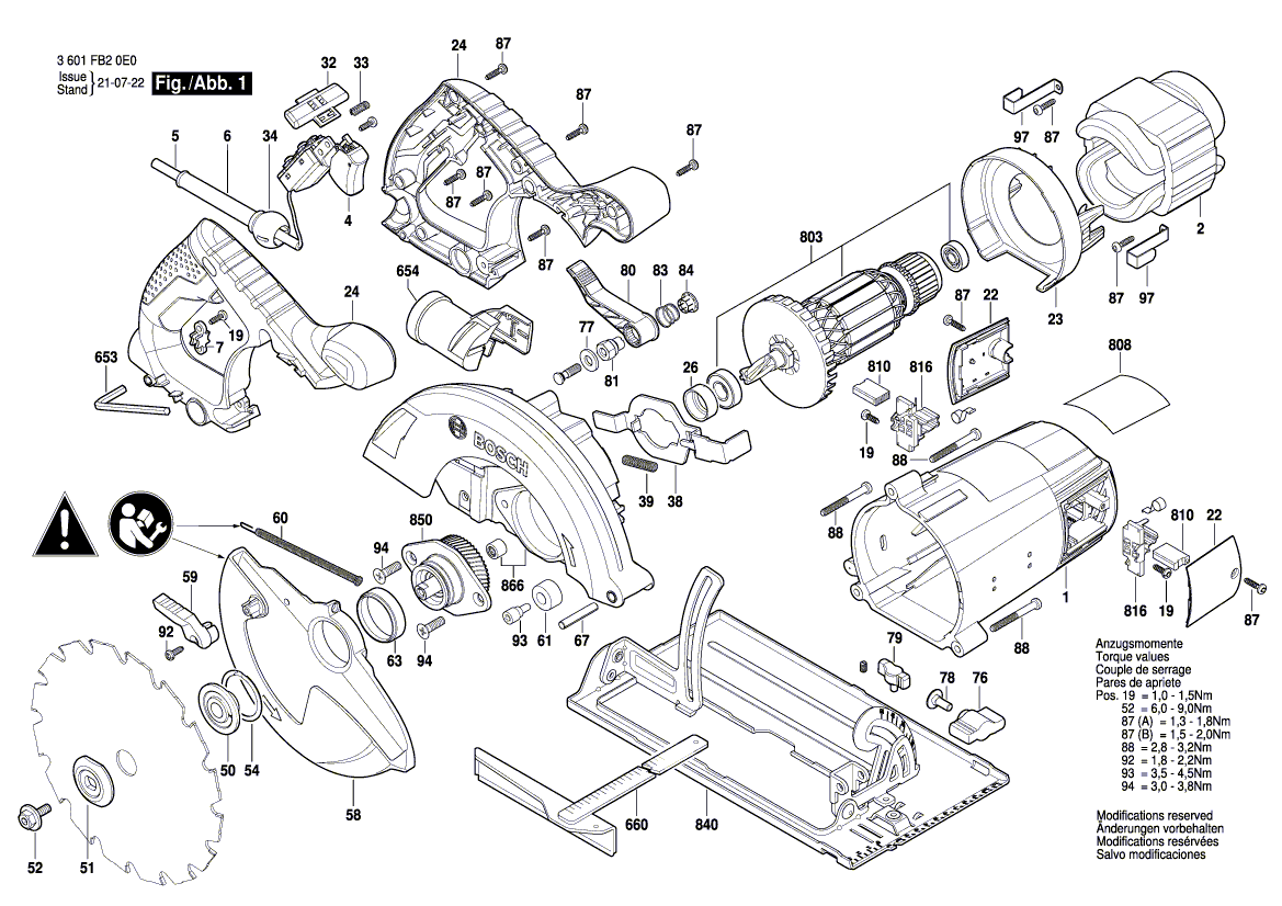 Nieuw echte Bosch 1619p14691 veld