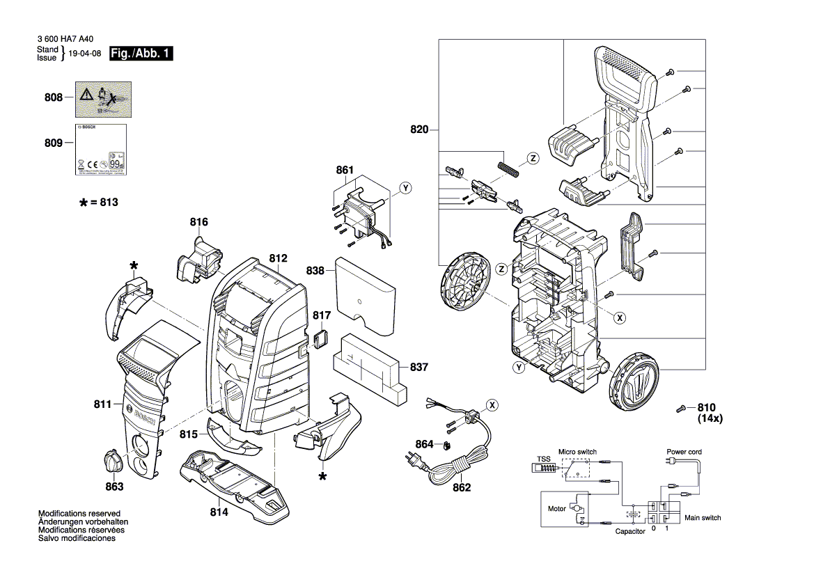 Nieuwe echte Bosch F016F05011 -pompunit